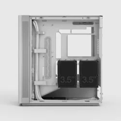 Fractal Design Define One Light TG Clear Tint boîtier PC moyen tour ATX EATX micro ATX verre trempé blanc - Boîtier PC