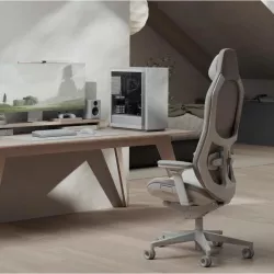 Fractal Design Define One Light TG Clear Tint boîtier PC moyen tour ATX EATX micro ATX verre trempé blanc - Boîtier PC