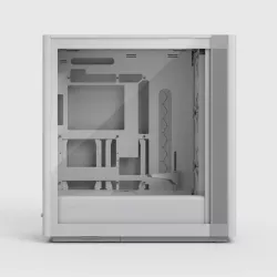 Fractal Design Define One Light TG Clear Tint boîtier PC moyen tour ATX EATX micro ATX verre trempé blanc - Boîtier PC