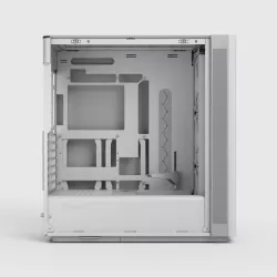 Fractal Design Define One Light Solid boîtier PC moyen tour ATX EATX micro ATX verre trempé blanc - Boîtier PC
