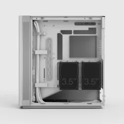 Fractal Design Define One Light Solid boîtier PC moyen tour ATX EATX micro ATX verre trempé blanc - Boîtier PC