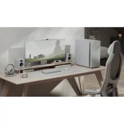 Fractal Design Define One Light Solid boîtier PC moyen tour ATX EATX micro ATX verre trempé blanc - Boîtier PC