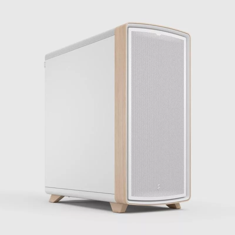 Fractal Design Summit Chalk White Solid boîtier PC moyen tour Mini-ITX micro ATX ATX blanc - Boîtier PC
