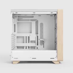 Fractal Design Summit Chalk White Solid boîtier PC moyen tour Mini-ITX micro ATX ATX blanc - Boîtier PC