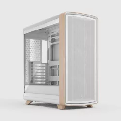 Fractal Design Summit Chalk White TG Clear Tint boîtier PC moyen tour Mini-ITX micro ATX ATX blanc - Boîtier PC