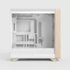 Fractal Design Summit Chalk White TG Clear Tint boîtier PC moyen tour Mini-ITX micro ATX ATX blanc - Boîtier PC