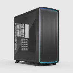 Fractal Design Summit Ambience Blackout TG Light Tint boîtier PC moyen tour Mini-ITX micro ATX ATX noir - Boîtier PC