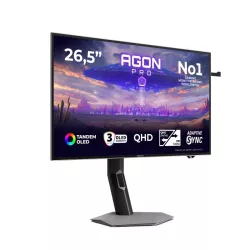 AOC AGP277QKDC écran gaming 27" OLED QHD - 2560x1440 0,03ms HDMI 2.1 DP 2.1 - Moniteur PC gamer