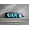 Fractal Design Radius 360 RGB watercooling AIO 360mm 12cm 3 ventilateurs RGB noir - Refroidissement PC