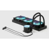 Fractal Design Radius 360 RGB watercooling AIO 360mm 12cm 3 ventilateurs RGB noir - Refroidissement PC