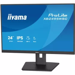 IIYAMA XB2495WSC-B1 écran 24" WUXGA - IPS 1920x1200 100Hz 4ms 350 cd/m² - Moniteur PC