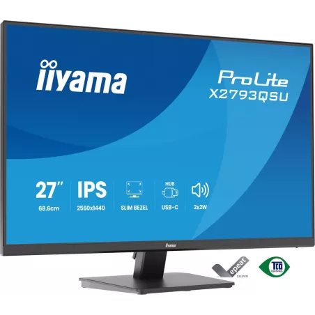 Ecran IIYAMA 27 dalle IPS ULTRA MINCE 2560x1440 16:9… | MonPC.Store