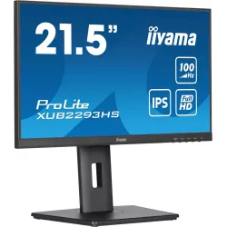 IIYAMA XUB2293HS-B6 écran 21,5" Full HD - IPS 1920x1080 100Hz 1ms 300 cd/m² - Moniteur PC
