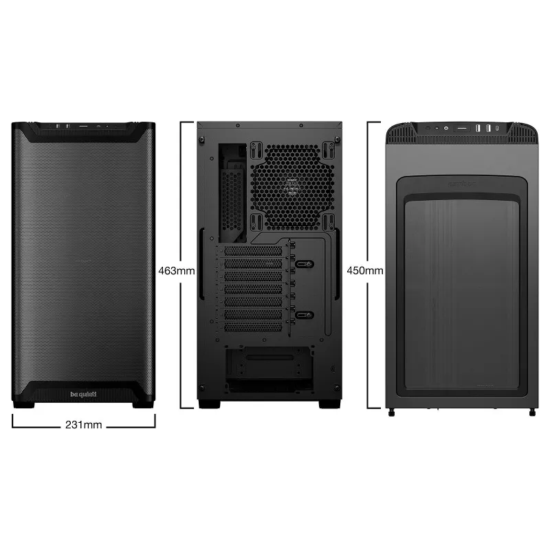 BE QUIET! PURE BASE 501 Airflow Black abîmé… | MonPC.Store