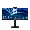 PHILIPS 34B2U3600CH écran 34" incurvé 1500R UWQHD - VA 3440x1440 120Hz 300 cd/m² - Moniteur PC professionnel