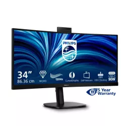 PHILIPS 34B2U3600CH écran 34" incurvé 1500R UWQHD - VA 3440x1440 120Hz 300 cd/m² - Moniteur PC professionnel