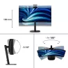 PHILIPS 34B2U3600CH écran 34" incurvé 1500R UWQHD - VA 3440x1440 120Hz 300 cd/m² - Moniteur PC professionnel