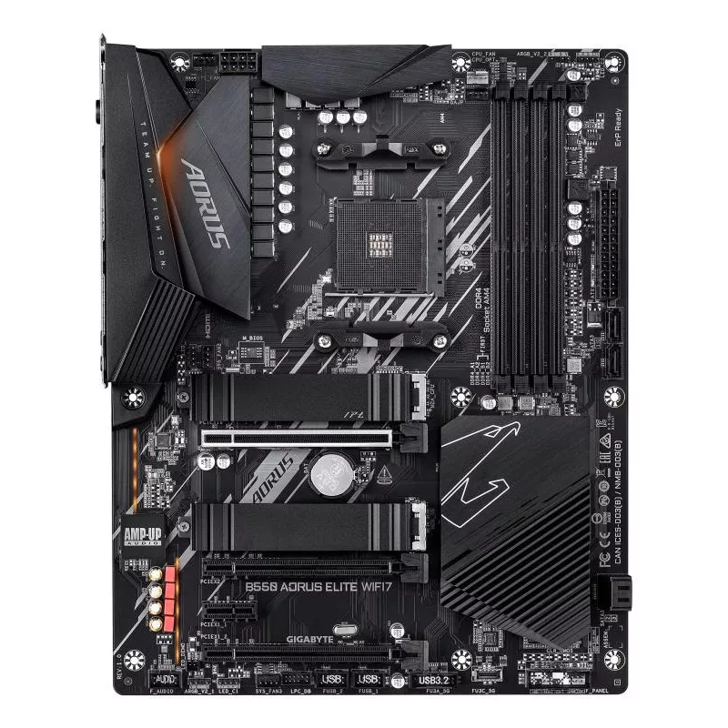 GIGABYTE B550 AORUS ELITE WF7 carte mère AMD B550 socket AM4 ATX Wi-Fi - Carte mère PC AMD