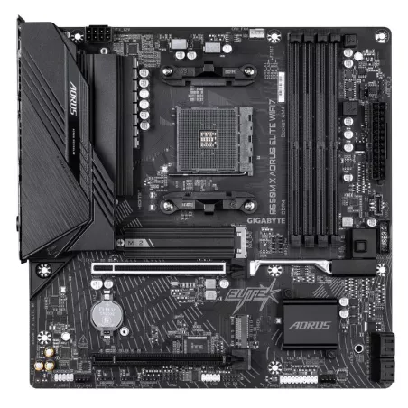 GIGABYTE B550M X A ELITE WF7 carte mère AMD B550 socket AM4 micro ATX Wi-Fi - Carte mère PC AMD