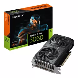 GIGABYTE GeForce RTX 5060 WINDFORCE MAX OC 8Go GDDR7 - 2 ventilateurs PCIe 5.0 - Carte graphique gaming