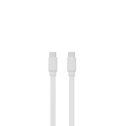 Câble USB-C mâle/USB-C mâle plat 2 m - Charge 60W… | MonPC.Store