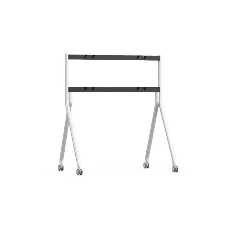 HUAWEI support à roulettes pour écran 65" 75" 86" - Pied mobile charge max 100 kg blanc - Chariot écran interactif