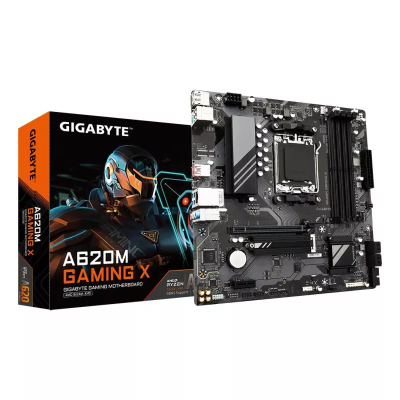 GIGABYTE A620M GAMING X carte mère AMD A620 socket AM5 micro ATX - Carte mère PC AMD
