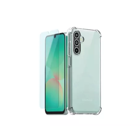 Pack coque transparente + verre trempé Designed for… | MonPC.Store