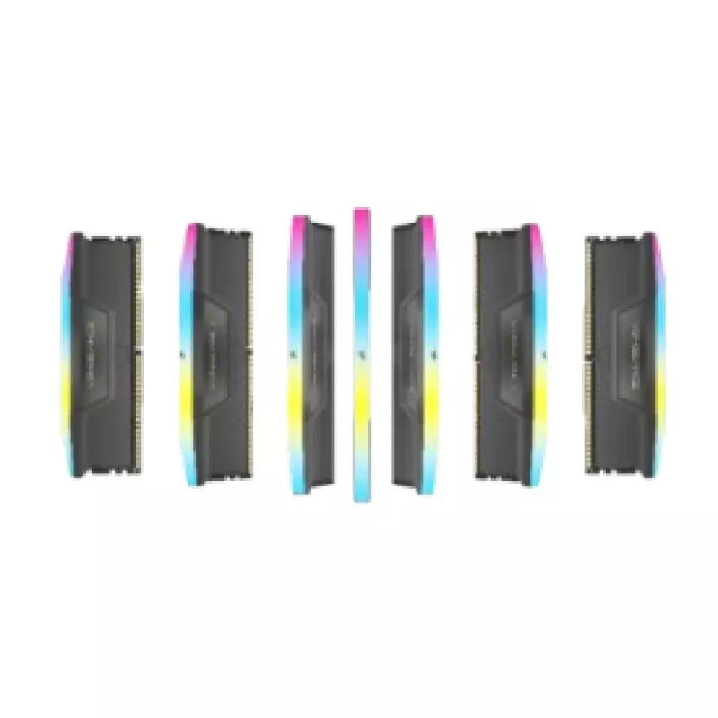 CORSAIR Vengeance RGB 32 Go (2x16 Go) DDR5 6000 MHz CL38 XMP & EXPO - Kit mémoire PC gaming CMH32GX5M2D6000Z38