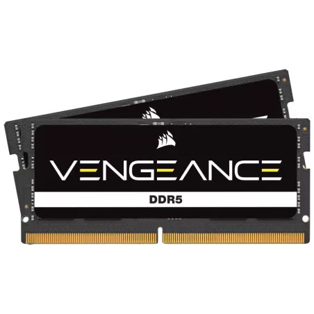 CORSAIR Vengeance SO-DIMM 32 Go (2x16 Go) DDR5 5600 MHz CL48 - Kit mémoire PC portable CMSX32GX5M2A5600C48