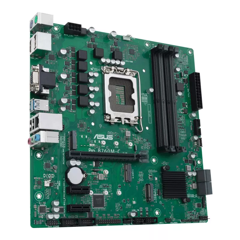 ASUS PRO B760M-C-CSM carte mère Intel B760 socket LGA 1700 micro ATX - Carte mère PC Intel