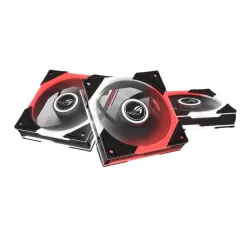 ASUS ROG EURUX GR120 FAN ARGB REVERSE BLACK 3IN1 pack de 3 ventilateurs boîtier 12cm ARGB noir - Refroidissement PC