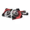 ASUS ROG EURUX GR120 FAN ARGB REVERSE BLACK 3IN1 pack de 3 ventilateurs boîtier 12cm ARGB noir - Refroidissement PC