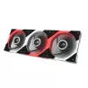 ASUS ROG EURUX GR120 FAN ARGB REVERSE BLACK 3IN1 pack de 3 ventilateurs boîtier 12cm ARGB noir - Refroidissement PC