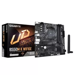 GIGABYTE GIGBAYTE B550M K WF6E - AM4 AMD B550 Micro-ATX DDR4 - Carte mère