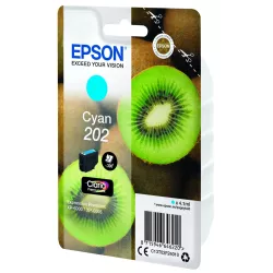 EPSON Cartouche Kiwi 202 Encre Claria Premium Cyan 4,1ml | MonPC.Store