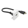 Sommer cable FICHE MODULE HDMI 45x45 mm, plastique… | MonPC.Store