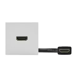 Sommer cable FICHE MODULE HDMI 45x45 mm, plastique… | MonPC.Store