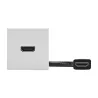 Sommer cable FICHE MODULE HDMI 45x45 mm, plastique… | MonPC.Store