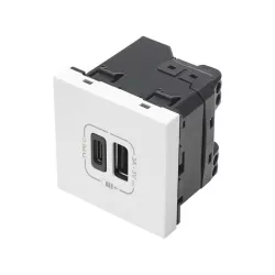 Sommer cable FICHE MODULE USB C et USB 45x45 mm… | MonPC.Store