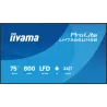 IIYAMA LFD 75 dalle IPS 4K UHD 3840x2160 16:9 24/7… | MonPC.Store