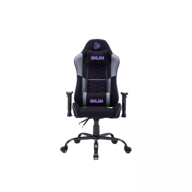 Fauteuil gaming NYROS, finition tissu nid d'abeille… | MonPC.Store