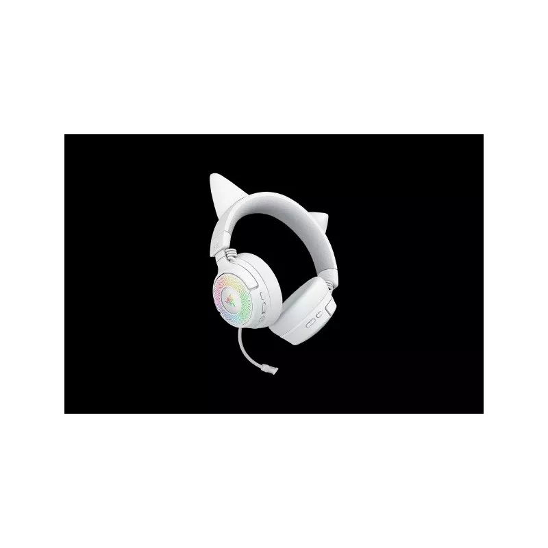 RAZER Kraken Kitty V3 Pro - Casque sans fil RGB White Ed | MonPC.Store