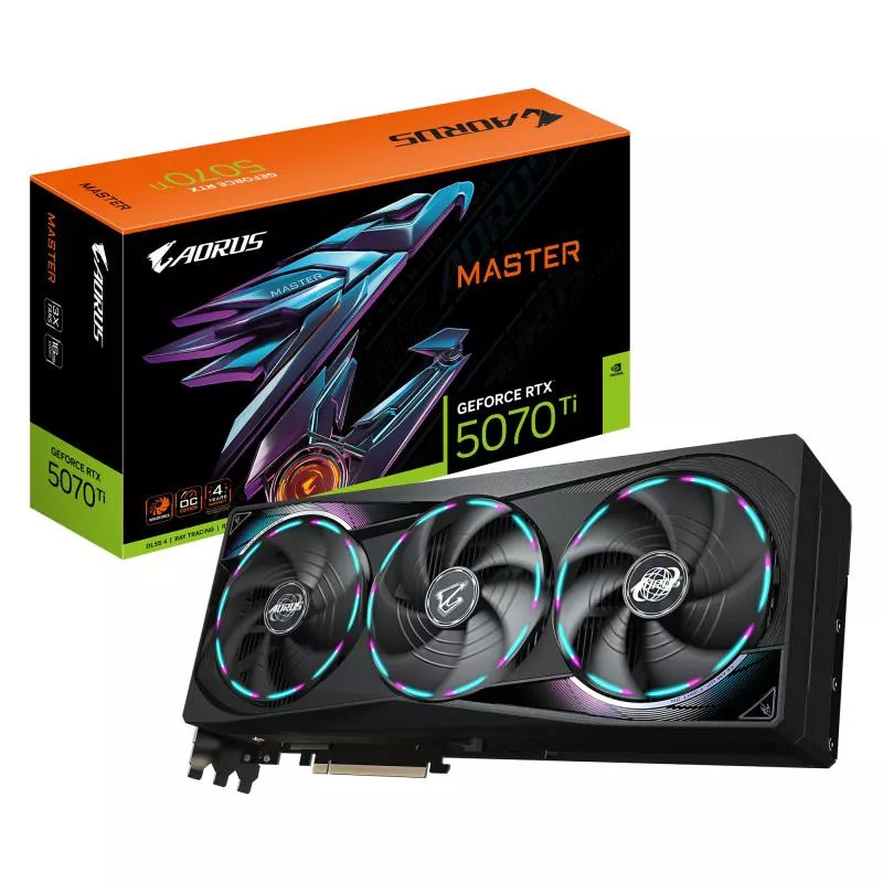 GIGABYTE RTX 5070TI AORUS M-16GD - 16 Go - Carte graphique