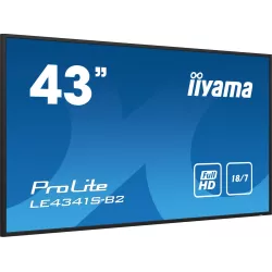 IIYAMA LFD 43 Noir dalle IPS 16:9 1920x1080 18/7 350… | MonPC.Store