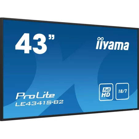 IIYAMA LFD 43 Noir dalle IPS 16:9 1920x1080 18/7 350… | MonPC.Store