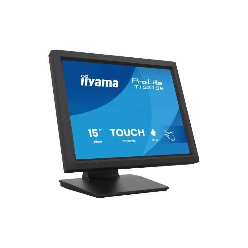 Ecran IIYAMA 15 Noir Tactile Resistive dalle VA… | MonPC.Store