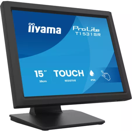 Ecran IIYAMA 15 Noir Tactile Resistive dalle VA… | MonPC.Store
