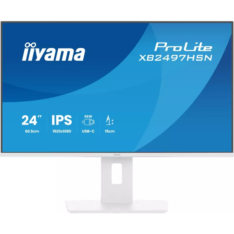 Ecran IIYAMA 24'' Ultra mince Blanc IPS 1920x1080… | MonPC.Store