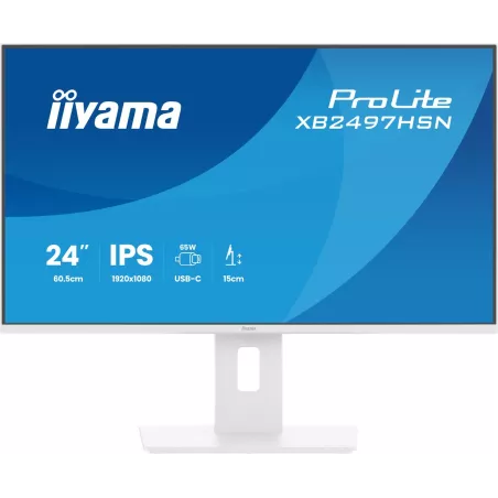 Ecran IIYAMA 24'' Ultra mince Blanc IPS 1920x1080… | MonPC.Store